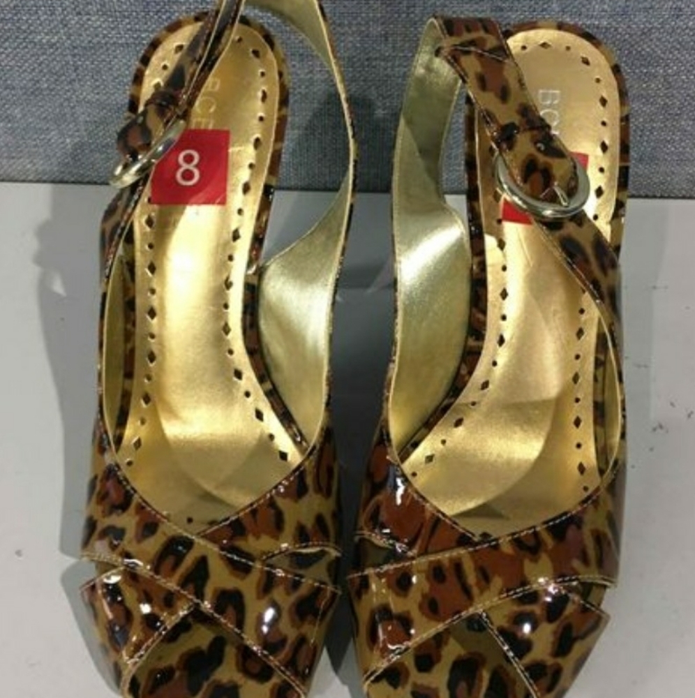 BCBG Gorgeous Leopard Shoes